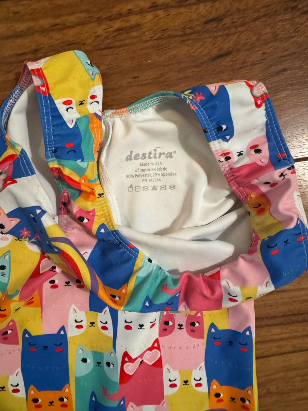 Destira Unitard, Child Medium (8) - Picture 2 of 3